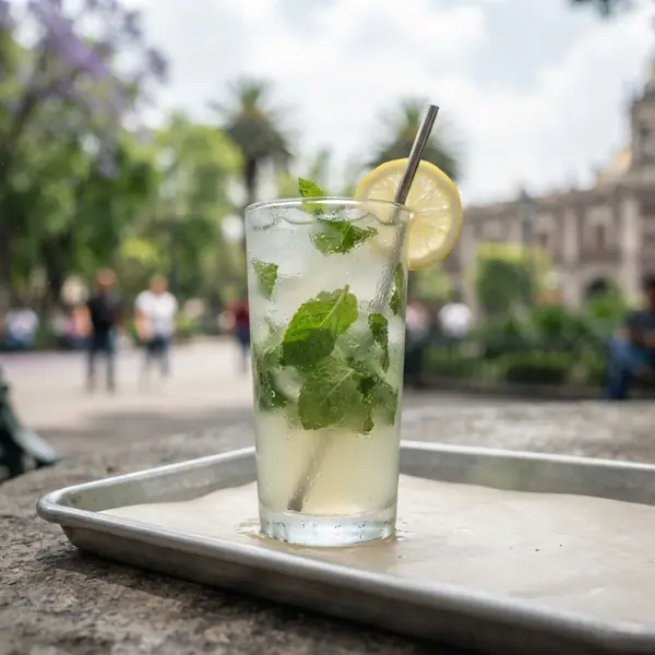Limonada de menta