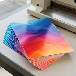 Flyers media carta a color (500)