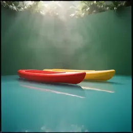 Amanecer en kayak